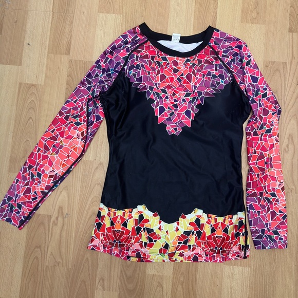 Surfing Swimsuit Long Sleeve Size Small - Picture 3 of 9